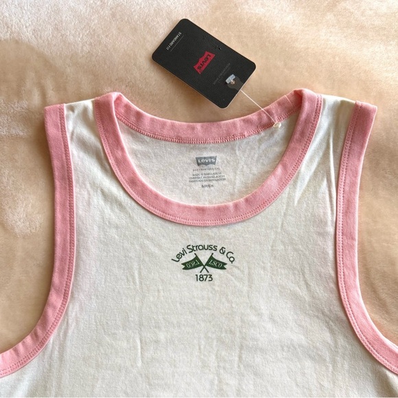 Levi’s Vintage-Style Camp Tank Top - Picture 2 of 4